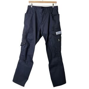 Mascot Utility Pants Mens 31x33 Navy Cargo Tactical Cordura Construction Danish